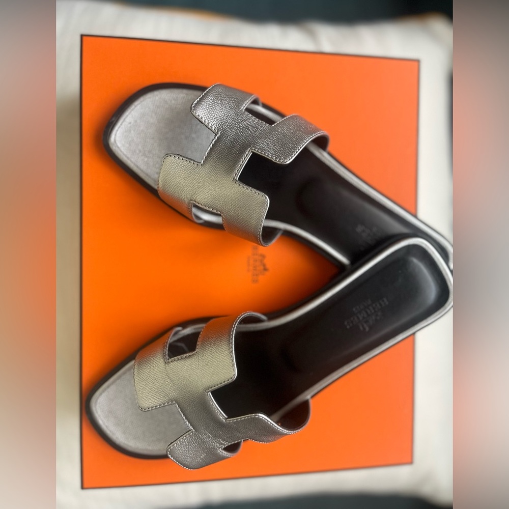 Authentic Hermes Orans Sandals 37